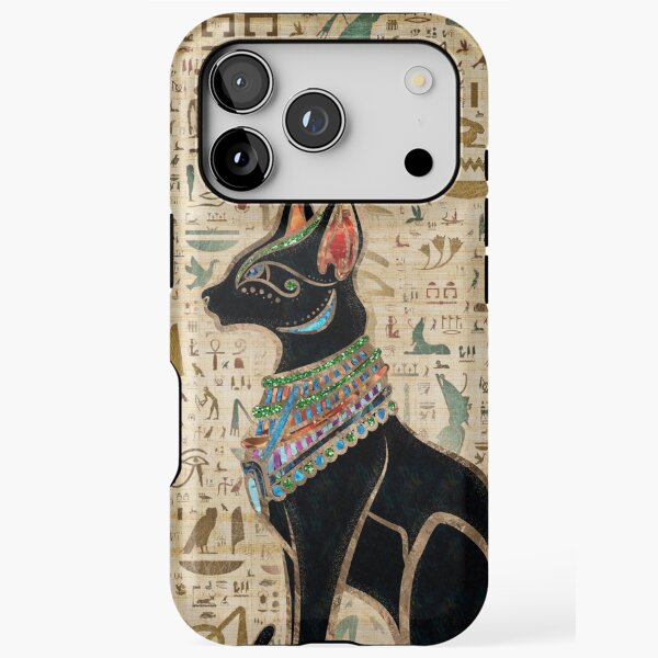 Item preview, Gato egipcio - Bastet en papiro designed and sold by k9printart.