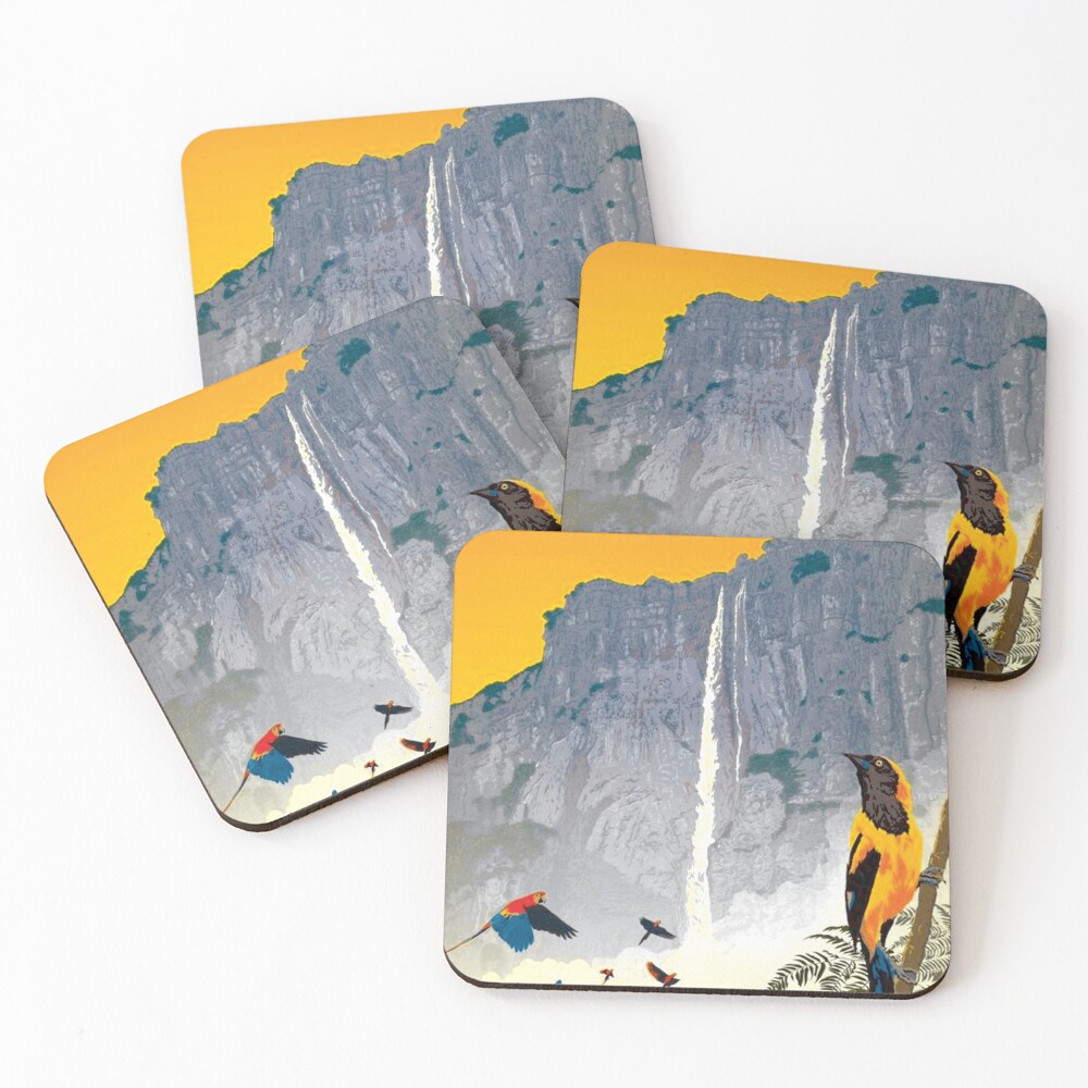 Aperçu de l'œuvre Dessous de verre (lot de 4) créée et vendue par royal-tees.