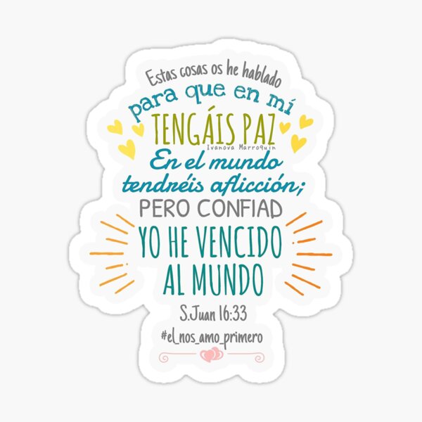 Item preview, YO HE VENCIDO AL MUNDO designed and sold by closr2god.