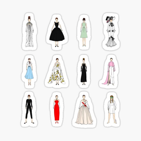 Item preview, Conjuntos de Audrey Fashion designed and sold by NOTSNIW ART.