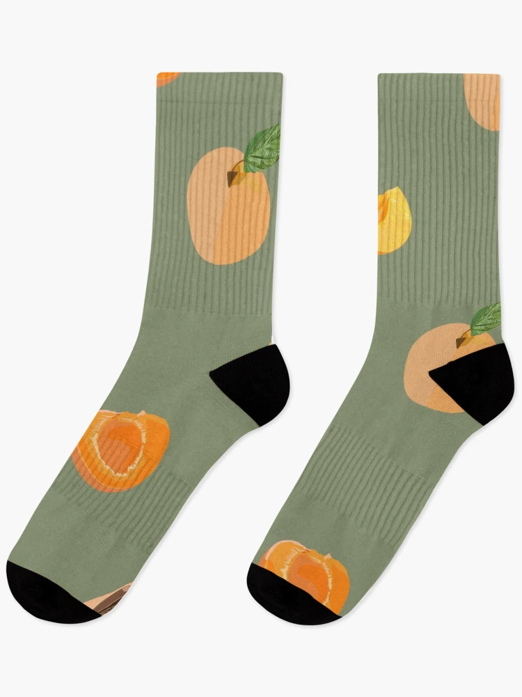 Thumbnail 1 of 5, Socks, Apricot designed and sold by smoochugs.