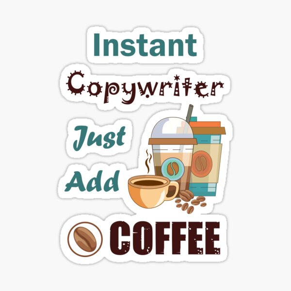 Item preview, Redactor instantáneo solo agrégueme café, texto oscuro graciosos amantes del café trabajo redactor, humor, broma, meme designed and sold by SGS-.