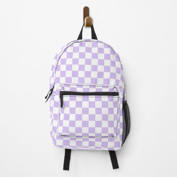 Item preview, Pastel Purple and White Checker Pattern designed and sold by Bumblefuzzies.