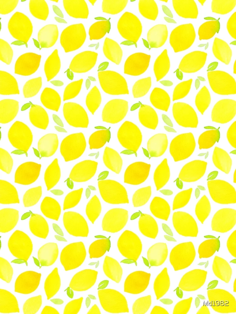 Thumbnail 5 of 5, A-Line Dress, Lemon pattern designed and sold by Md1982.