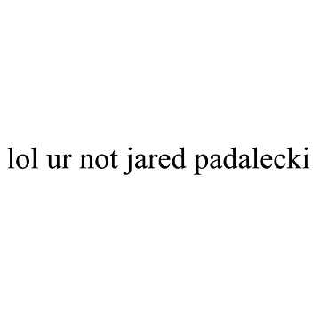 Imagen de la obra lol ur no jared padalecki de cosmic-moons
