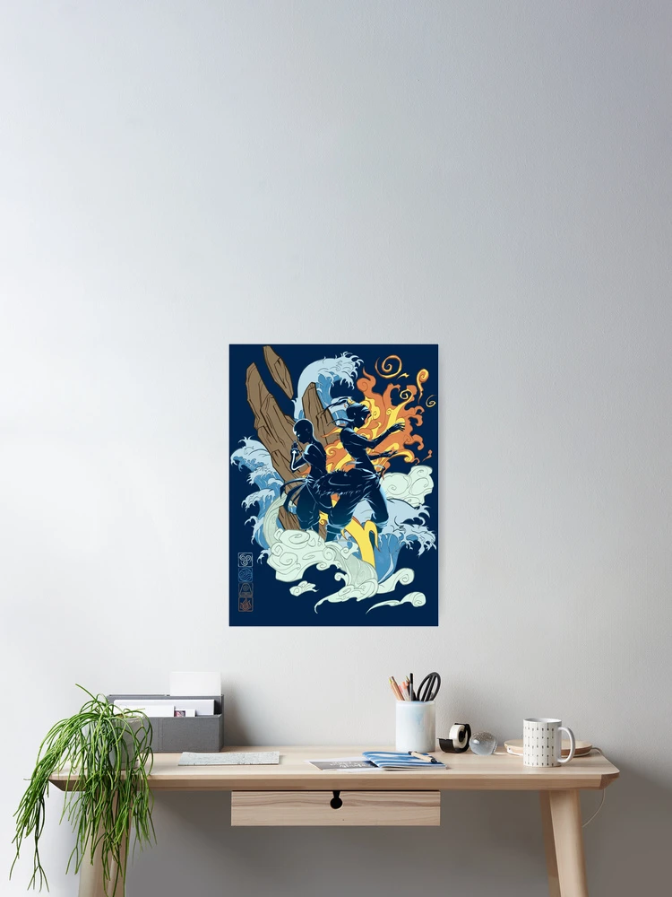 Imagen 2 de 3, Póster con la obra Dos avatares, diseñada y vendida por sergiomancinell.
