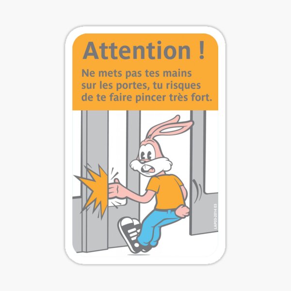 Aperçu de l'œuvre Serge le lapin du metro créée et vendue par LeVraiMowgli.