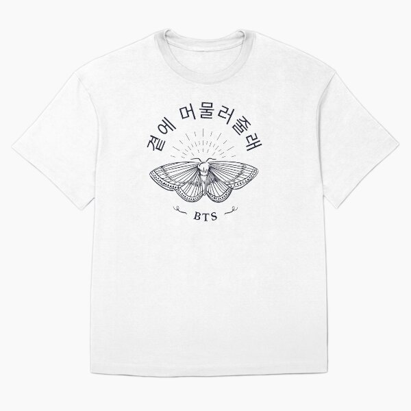 Item preview, BTS Mariposa Negro Kpop designed and sold by Kdramaspot.