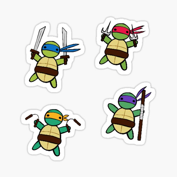 Aperçu de l'œuvre Tortues Ninja créée et vendue par anitasafonova.