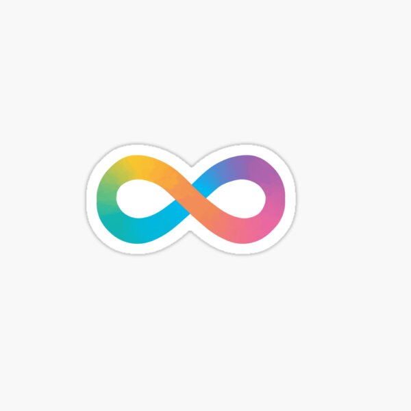 Aperçu de l'œuvre Symbole de la neurodiversité créée et vendue par Art4Revolution.