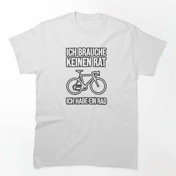 Artikelvorschau, Ich brauche keinen Rat ich habe in Rad! entworfen und verkauft von TopsellerShirts.