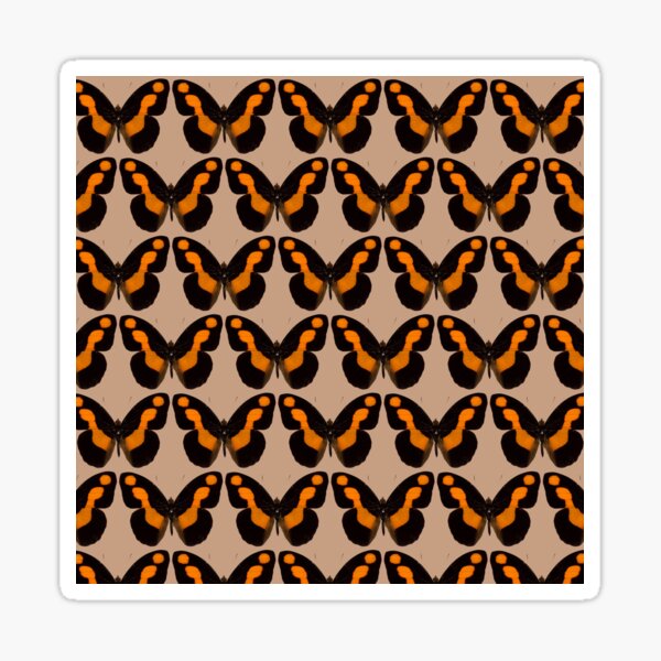 Item preview, Patrón de mariposa negro y naranja designed and sold by Fernanda's Studio.