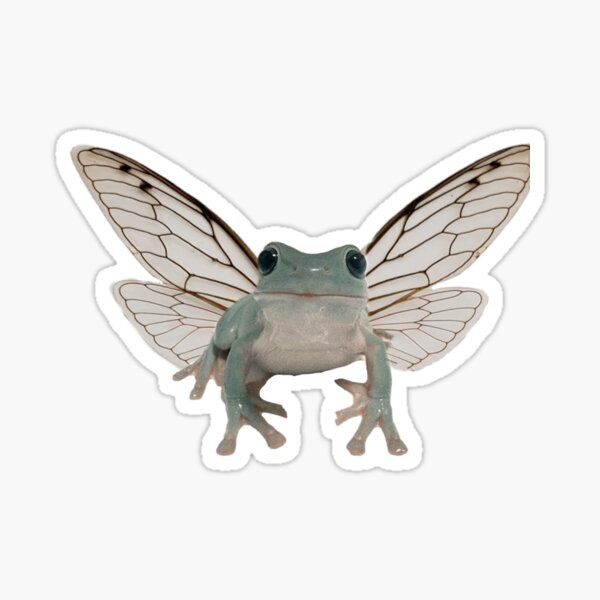 Artikelvorschau, Feenfrosch entworfen und verkauft von Katie’s Stickers.