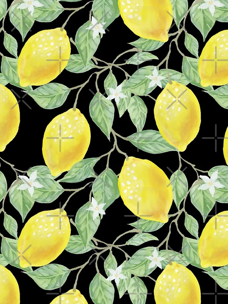 Thumbnail 4 of 4, iPhone Case, Lemon white flower pattern designed and sold by StickinTogether.