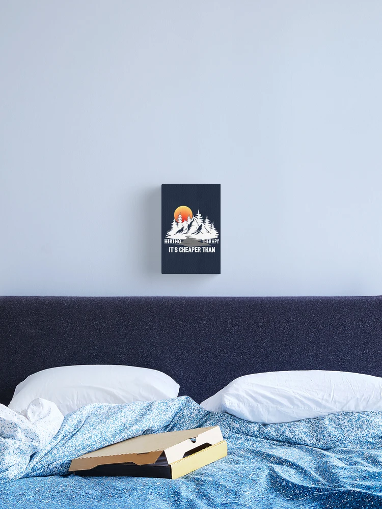 Thumbnail 2 of 3, Canvas Print, Hiking Quotes designed and sold by ubantee.