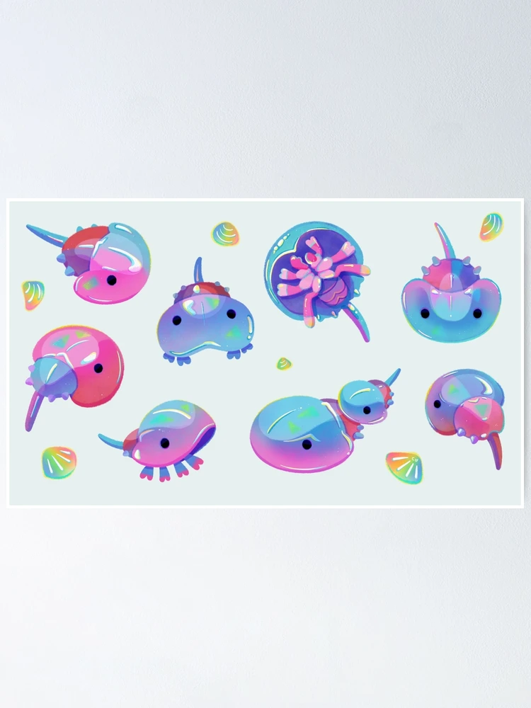 Thumbnail 1 of 3, Poster, Horseshoe crab designed and sold by pikaole.