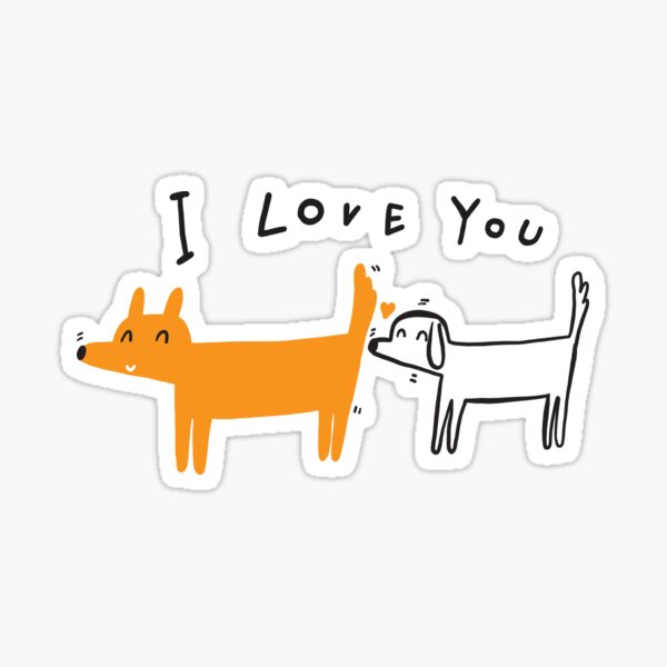 Aperçu de l'œuvre amour de chien créée et vendue par huza.