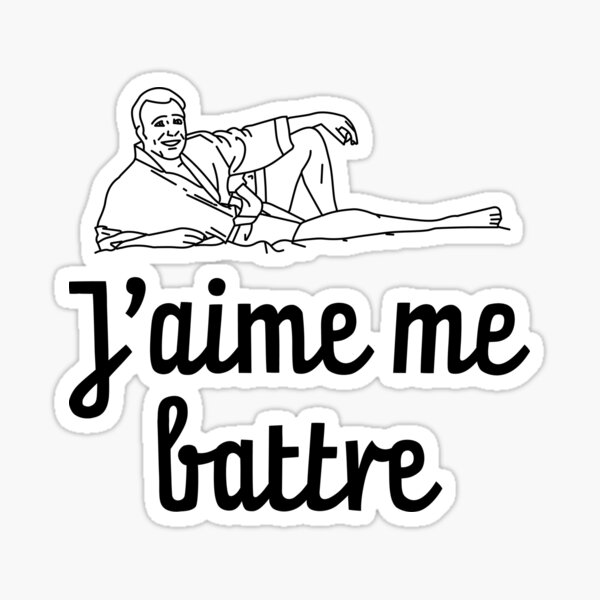 Aperçu de l'œuvre J'aime me battre créée et vendue par Zourit.
