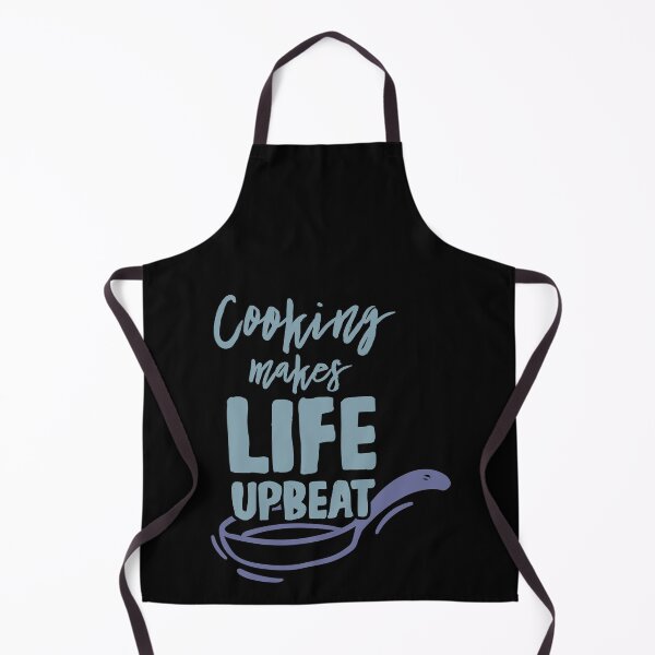 Item preview, Cooking Makes Life Upbeat designed and sold by TheFlipRepublic.