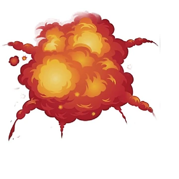 Artwork thumbnail, Explosion by Stickers-luvs