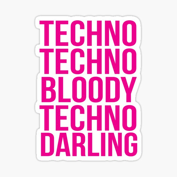 Item preview, Absolutamente fabuloso - Techno, Techno designed and sold by FizzBang.