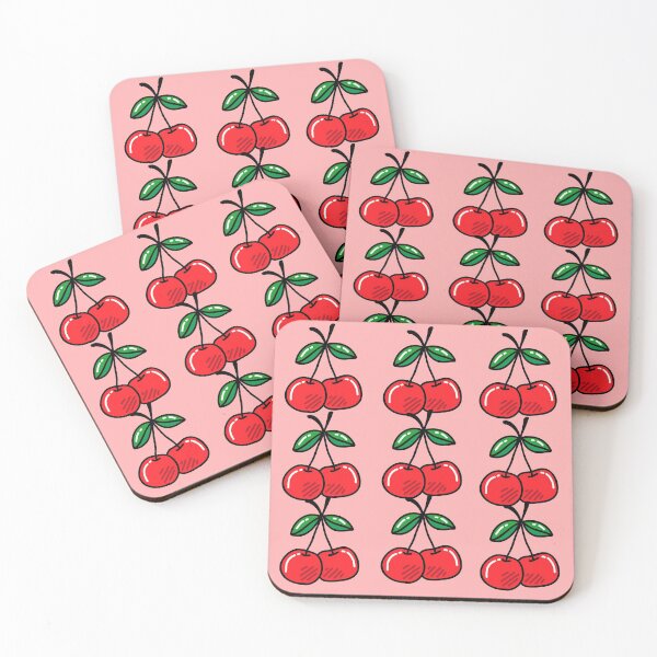 Item preview, Cute Cherries pattern designed and sold by Theleochick.