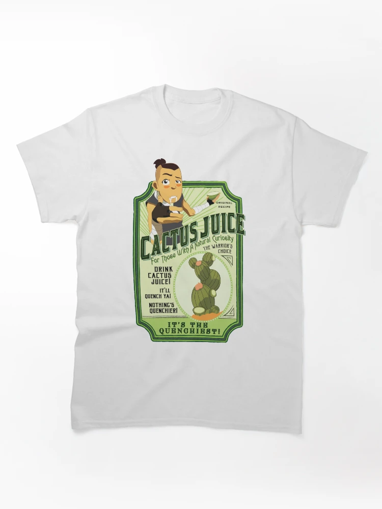 Imagen 1 de 7, Camiseta clásica con la obra Beber jugo de cactus, diseñada y vendida por fwick.