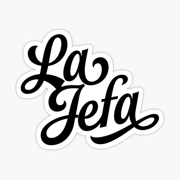 Item preview, La Jefa o La Jefa (Femenino), en Español designed and sold by mamalluvia.