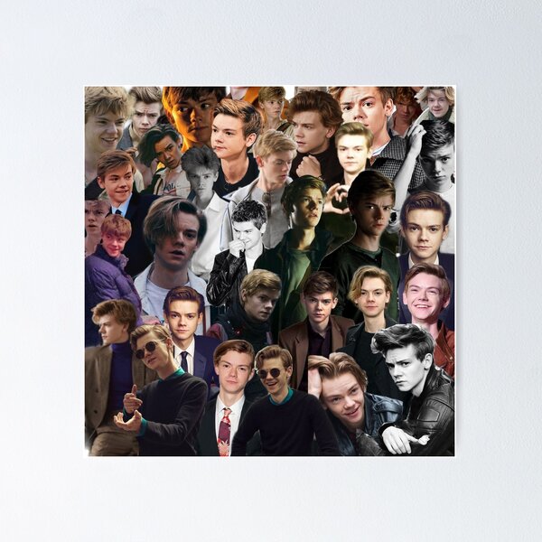 Item preview, Thomas Brodie-Sangster Collage designed and sold by Rabias0.