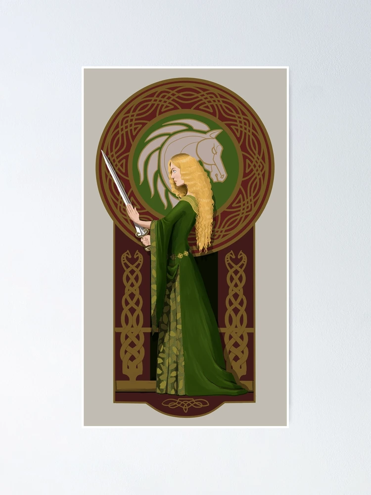 Thumbnail 1 of 3, Poster, Lady of Rohan designed and sold by TanjaKosta.