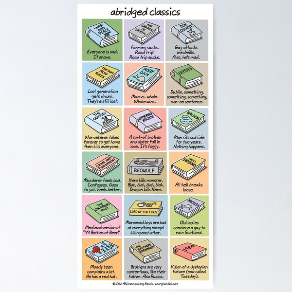 Aperçu de l'œuvre classiques abrégés (composite) créée et vendue par WrongHands.
