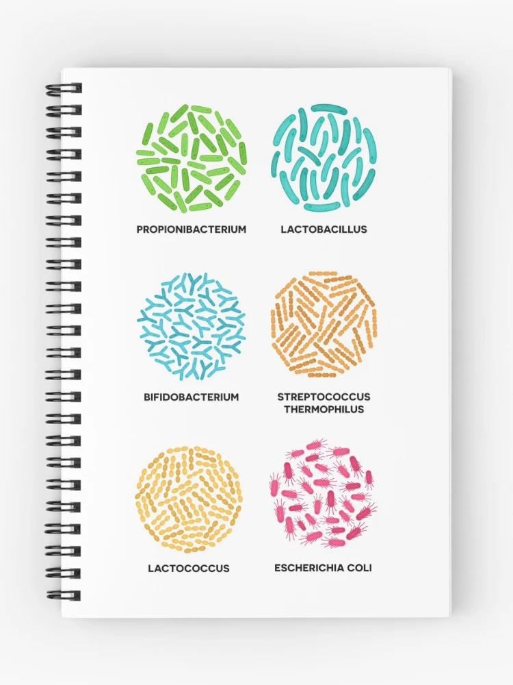 Thumbnail 1 of 3, Journal, Bacterial Colonies Collection Biologist, Microbiologist and Science Student Gift Idea designed and sold by roocky.