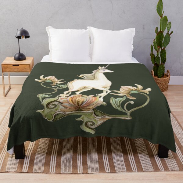 Item preview, Last Unicorn - Flower Garden designed and sold by Miriam Steinau.