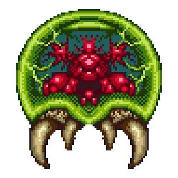 Imagen de la obra Metroid de 16 bits de tibsybits