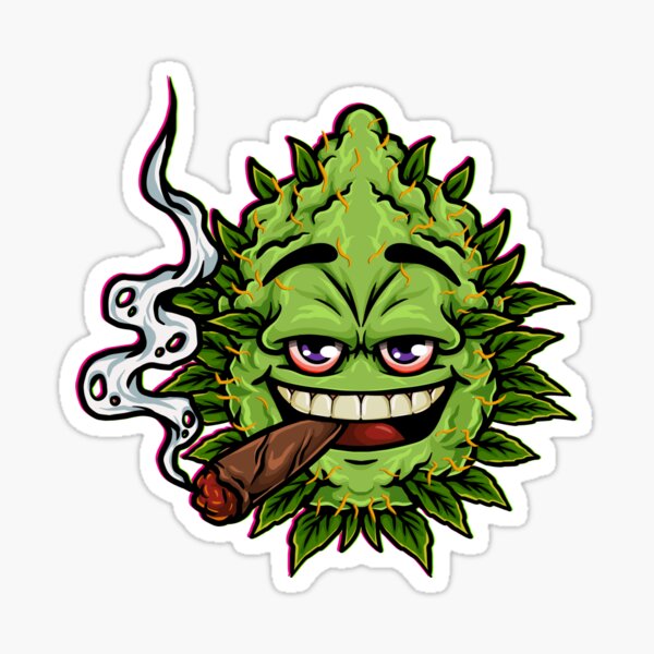 Aperçu de l'œuvre Personnage blunt fumant des bourgeons de pépites créée et vendue par Myrioter.