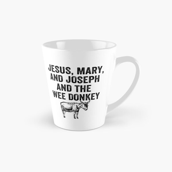 Item preview, Jesus,Mary and Joseph And The Wee Donkey mug. Line of Duty designed and sold by All-The-Tees.