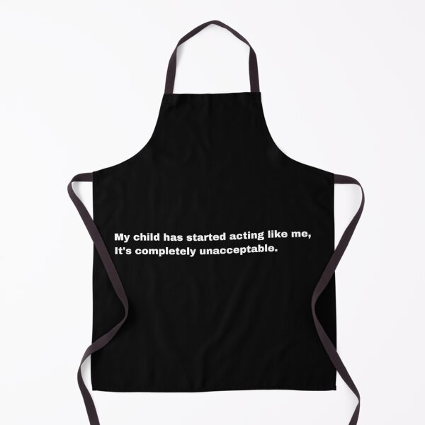 Item preview, Black and White Text based - When children act like their parents. designed and sold by OffensiveTCG.