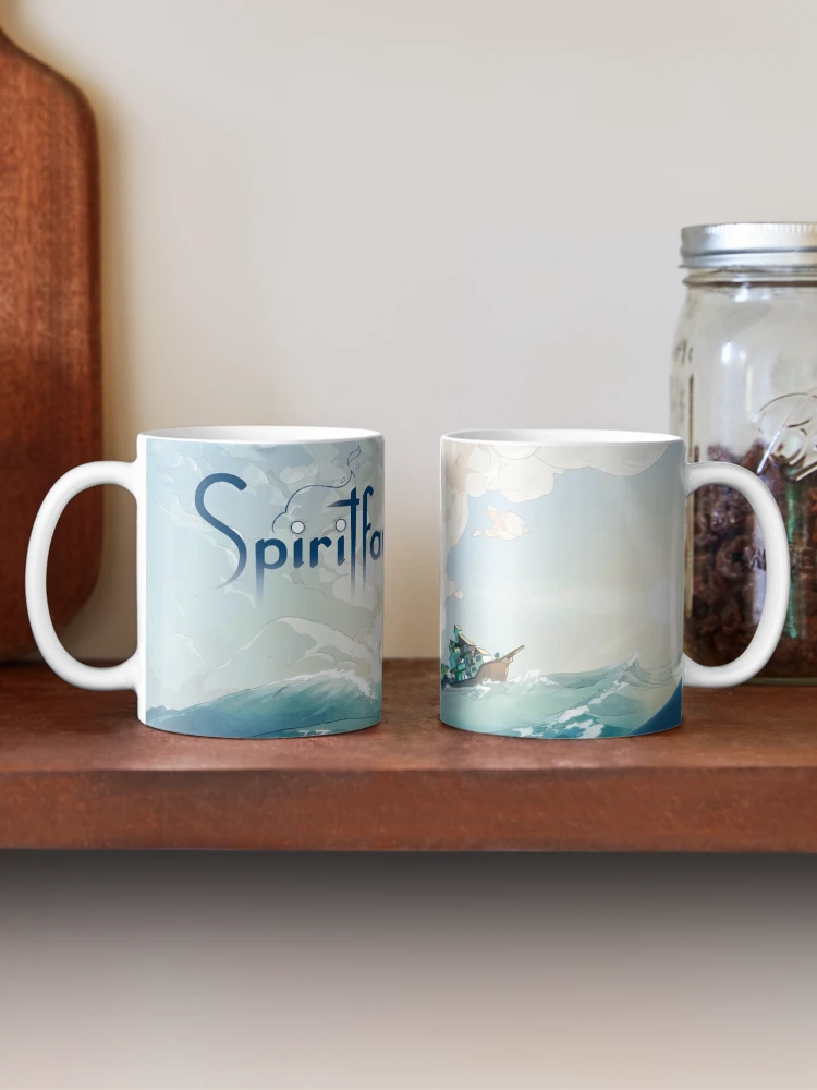 Aperçu 2 sur 6. Mug à café avec l'œuvre Spiritfarer (Paysage) créée et vendue par Clarkrd2.