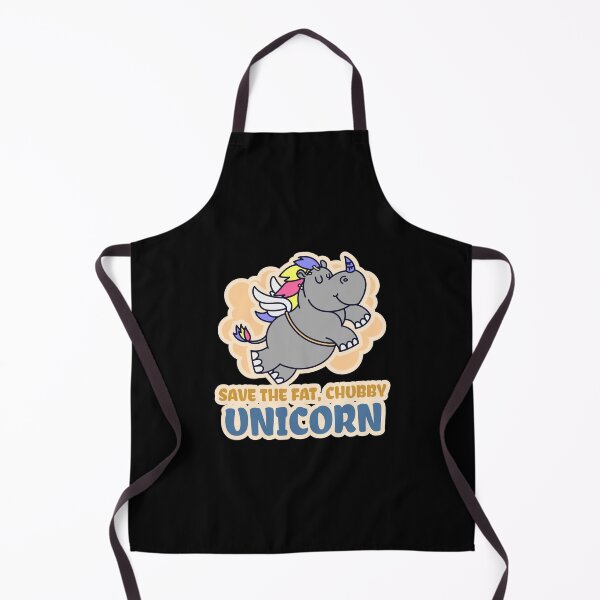 Item preview, Save the Fat, Chubby Unicorns designed and sold by friendlyspoon.