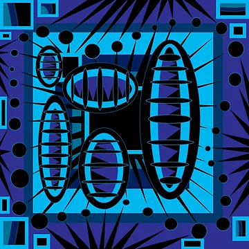 Artwork thumbnail, Ediemagic Blue Vortex by Ediemagic