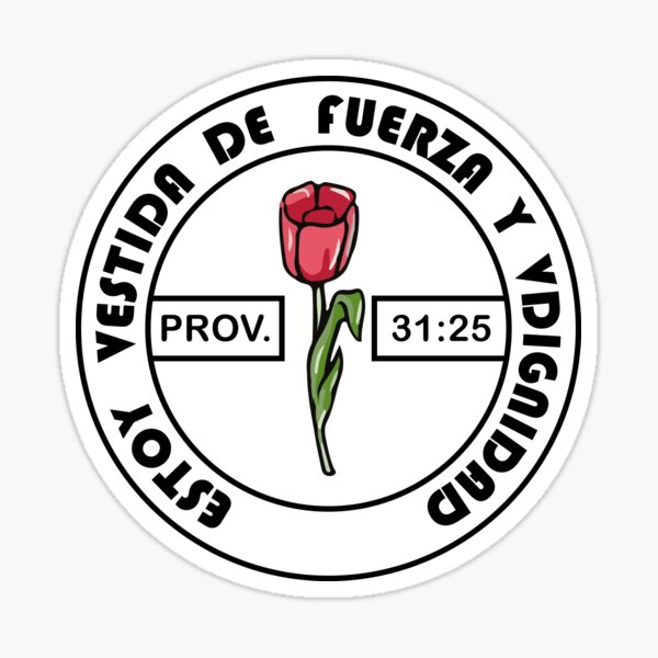 Item preview, Estoy Vestida De Fuerza y Dignidad. Proverbios 31:25 Español designed and sold by Theobsessed01.