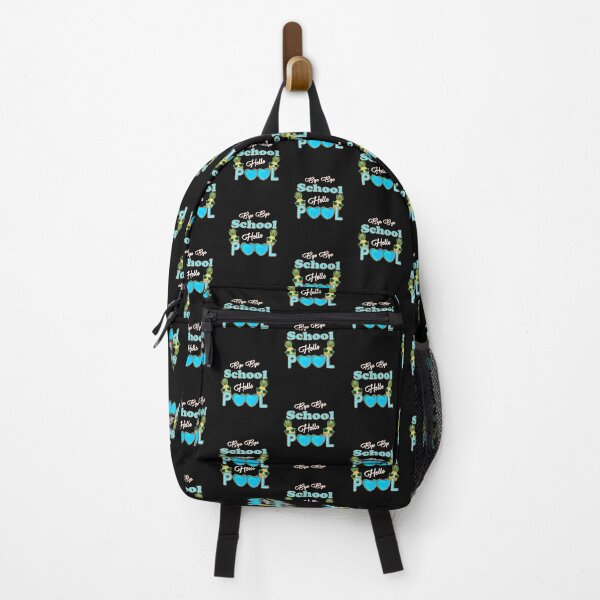 Item preview, Bye Bye School Hello Pool, Summer Vacation Gift designed and sold by oussimakh.