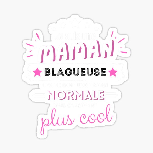Aperçu de l'œuvre Meilleure maman blagueuse humour cadeau créée et vendue par Ydurand.