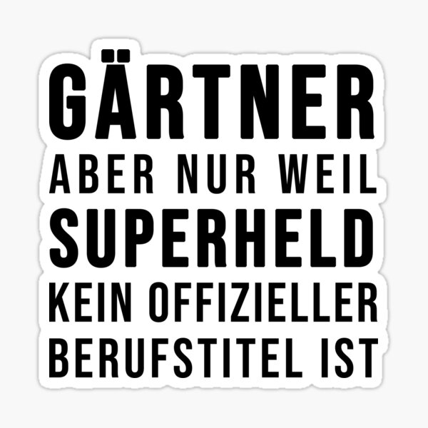 Artikelvorschau, Gärtner oder SUPERHELD entworfen und verkauft von TopsellerShirts.