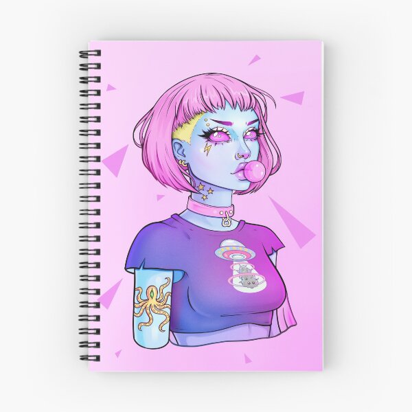 Item preview, Bubble Pop Alien Girl designed and sold by Meowgress.