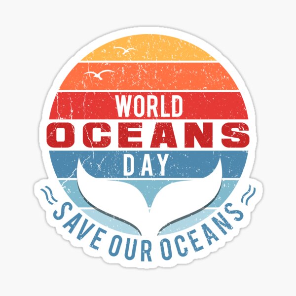 Aperçu de l'œuvre Journée mondiale des océans – Sauvons nos océans créée et vendue par cotros.