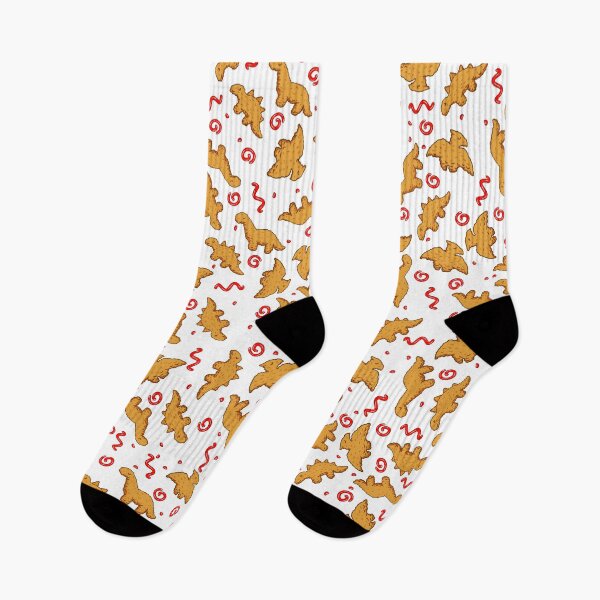 Item preview, lindo patrón de pepita de pollo dinosaurio designed and sold by PixelGardenArt.