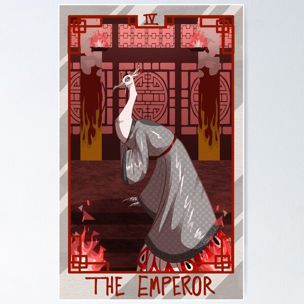 Item preview, Lord Shen: El Emperador Tarot designed and sold by Sealhausstore.