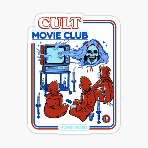 Aperçu de l'œuvre Club de cinéma culte créée et vendue par Steven Rhodes.