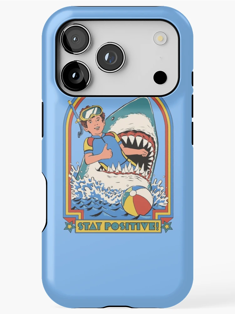 Imagen 1 de 4, Funda de iPhone con la obra Mantente positivo, diseñada y vendida por Steven Rhodes.